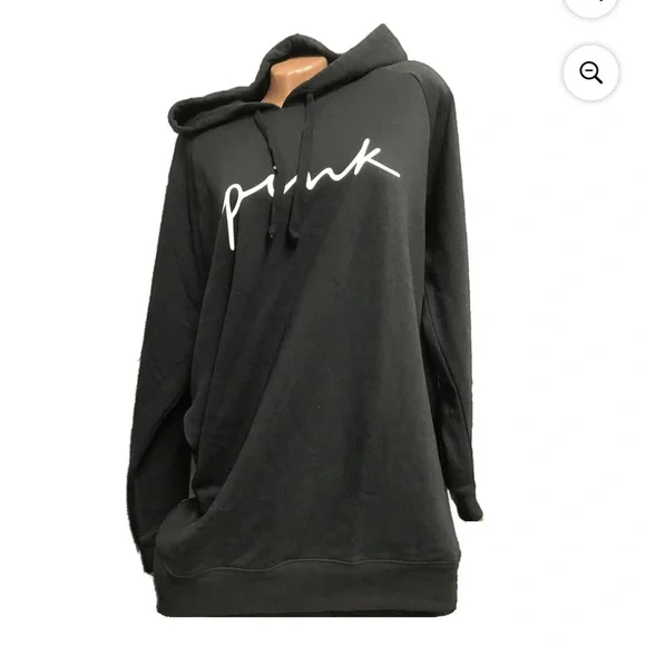 PINK by Victoria’s Secret Hooded Sweater Dress size med - Picture 1 of 6